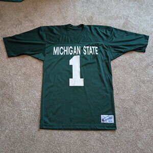 Champion NCAA Michigan State Spartans Vintage College Jersey Number 1